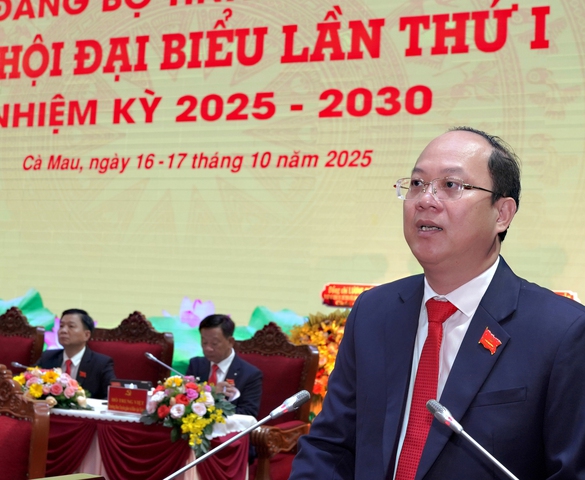 Ông Nguyễn Hồ Hải được chỉ định làm Bí thư Tỉnh ủy Cà Mau nhiệm kỳ 2025 - 2030
