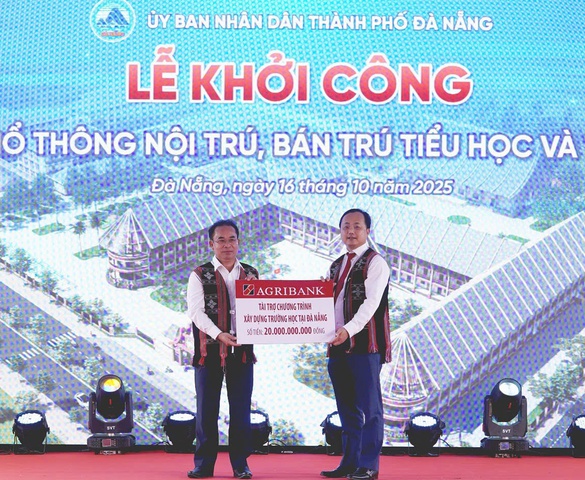 Agribank chung tay xây dựng các trường nội trú tại Đà Nẵng