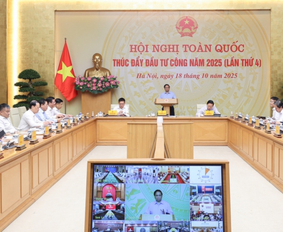 Thủ tướng chủ trì Hội nghị toàn quốc lần 4 thúc đẩy giải ngân đầu tư công