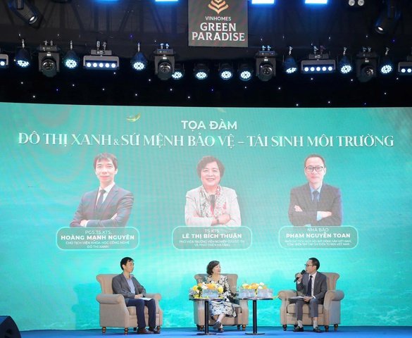 Tọa đàm: “Đô thị xanh và sứ mệnh bảo vệ - tái sinh môi trường”