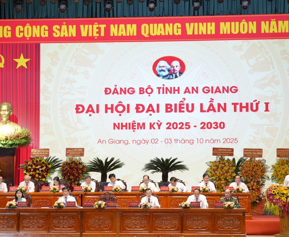 Đại hội đại biểu Đảng bộ tỉnh An Giang lần thứ I, nhiệm kỳ 2025 - 2030 diễn ra phiên họp trù bị