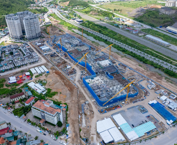 Hiện trạng trung tâm thương mại Aeon Mall hơn 5.000 tỷ tại tỉnh có đường bờ biển dài thứ 3 Việt Nam sau 8 tháng khởi công