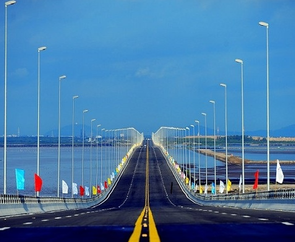 Công trình vượt biển gần 16km dài nhất Việt Nam, thuộc top Đông Nam Á, xóa bỏ bến phà hoạt động nhiều năm