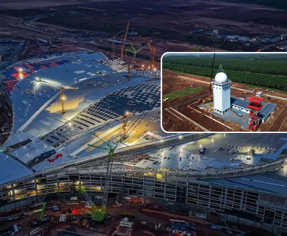 Siêu sân bay 16 tỷ USD lớn nhất Việt Nam chính thức hoàn thành 'đôi mắt thép'