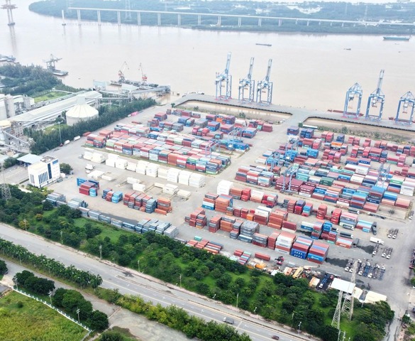 Khai trương cảng cạn đầu tiên tại khu kinh tế cửa khẩu lớn nhất phía Nam