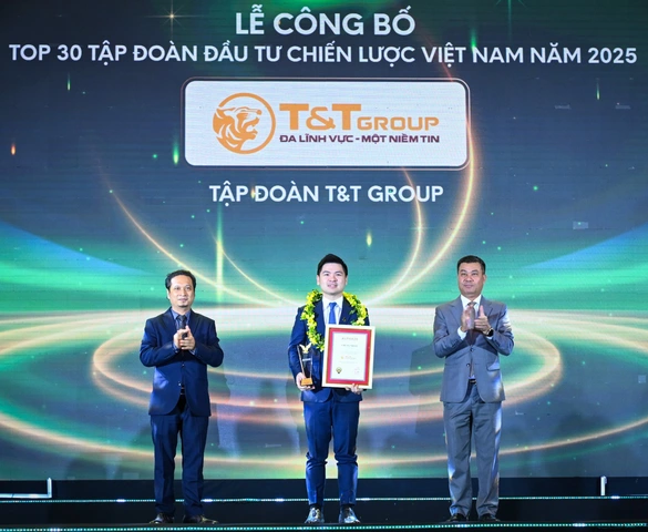 T&T Group được vinh danh Top 30 Tập đoàn đầu tư chiến lược Việt Nam (ALPHA30): Dấu ấn hệ sinh thái đa ngành bền vững