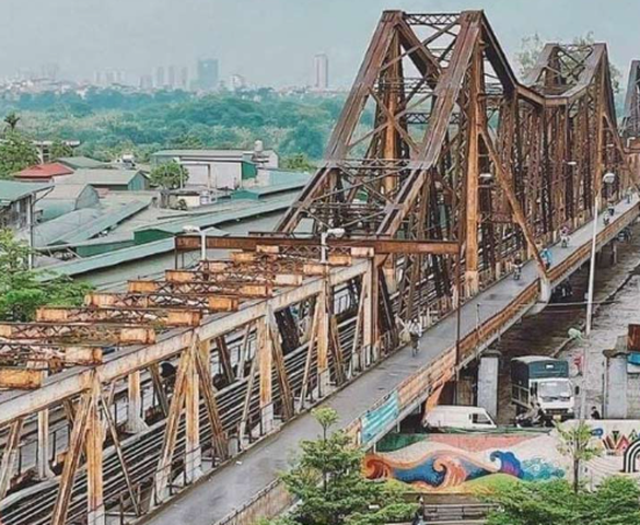 Cây cầu thép có tuổi đời lớn nhất Việt Nam chính thức được sửa chữa