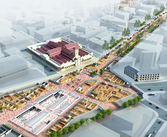 Vingroup muốn xây dựng không gian dưới lòng đất kết nối khu vực chợ Bến Thành