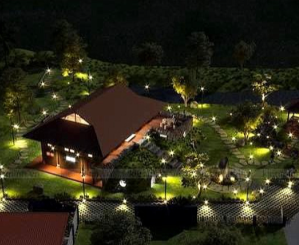 Chiêm ngưỡng căn 'biệt phủ' ở ngoại ô của Cục trưởng Cục Nghệ thuật biểu diễn