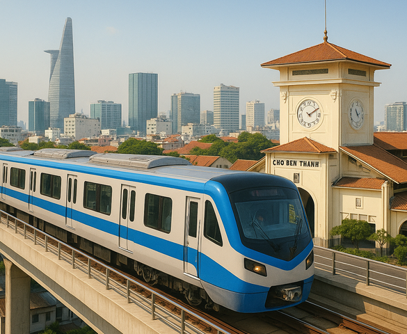 TP.HCM ủng hộ đề xuất kéo dài metro tốc độ cao từ Cần Giờ đến Bến Thành