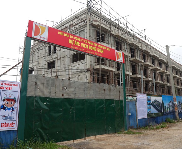 Bắc Ninh: Xử lý dứt điểm vi phạm tại Khu đô thị Đức Việt, phạt hành chính chủ đầu tư