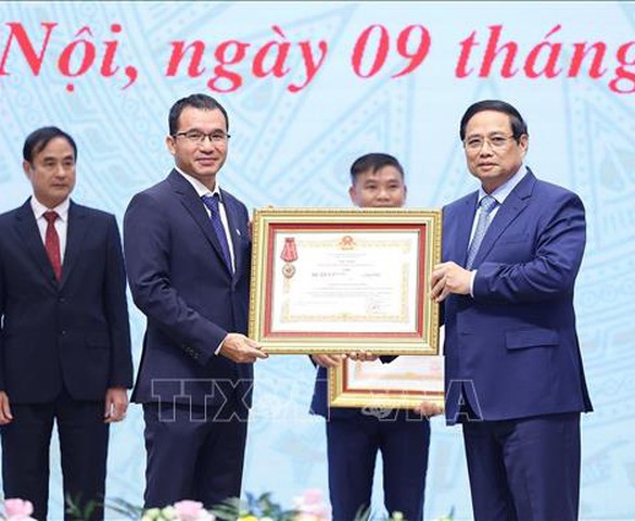 Thủ tướng Phạm Minh Chính đề nghị doanh nghiệp và doanh nhân Việt Nam thực hiện "3 tiên phong"