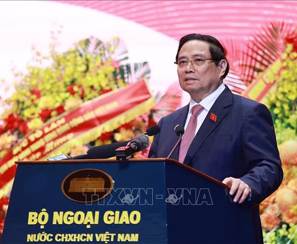Thủ tướng Phạm Minh Chính: Ngoại giao thực hiện '3 làm tốt' với tinh thần '3 thi đua' trong giai đoạn mới