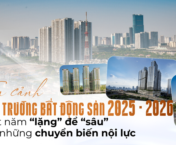 Bất động sản 2025: Một năm “lặng” để “sâu” - chờ đợi những chuyển biến nội lực