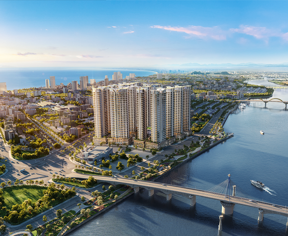 Khu cảnh quan bờ Đông sông Hàn nâng tầm không gian sống tại Capital Square