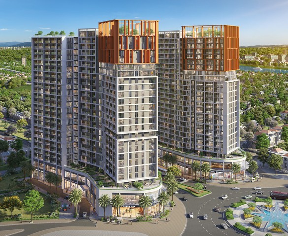 Ngắm thiên nhiên trác tuyệt của Đà Nẵng từ căn hộ Cora Tower