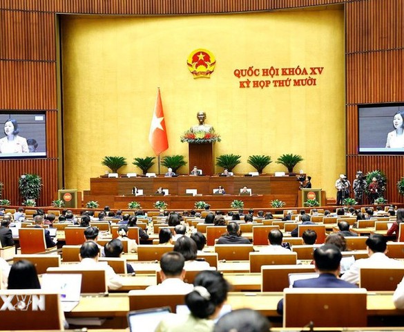Quốc hội biểu quyết Nghị quyết về kế hoạch phát triển kinh tế-xã hội năm 2026