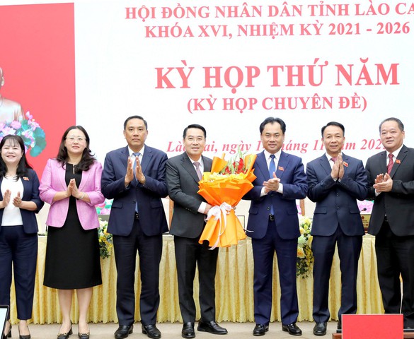 Ông Nguyễn Tuấn Anh được bầu giữ chức Chủ tịch UBND tỉnh Lào Cai