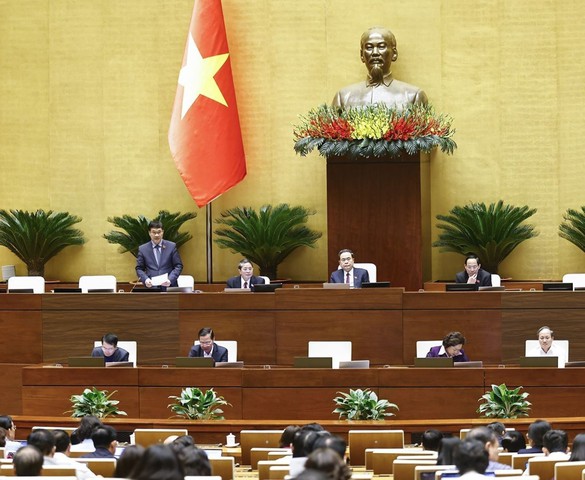 Quốc hội thảo luận nhiều nội dung quan trọng, biểu quyết thông qua Nghị quyết về phương án phân bổ ngân sách