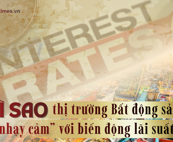 Đằng sau mối liên hệ giữa biến động lãi suất và "nhiệt độ" thị trường bất động sản