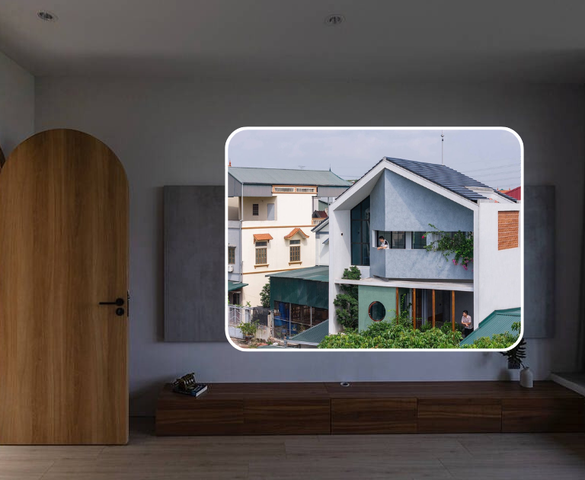 Độc đáo với căn hộ có kiến trúc 'lát cắt viên ngọc', phá vỡ chuẩn nhà Việt truyền thống