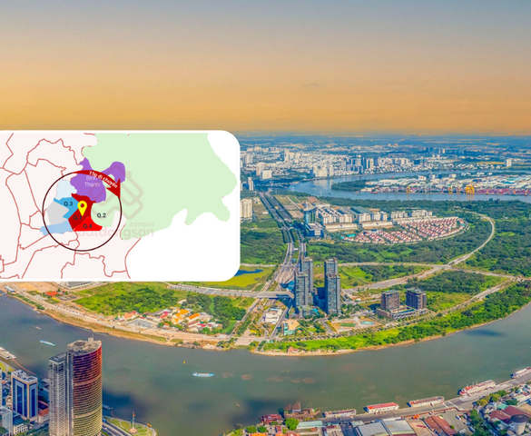 Lộ diện khu vực đang giữ vị thế trung tâm tài chính - thương mại mới của TP. HCM