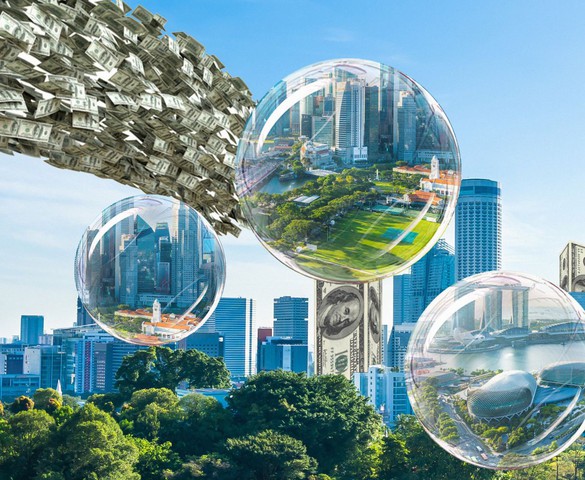 Giữ thăng bằng tín dụng địa ốc, ngân hàng rơi vào thế lưỡng nan