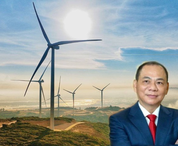 Công ty năng lượng của tỷ phú Phạm Nhật Vượng muốn làm hai dự án điện gió gần 40.000 tỷ tại Hà Tĩnh