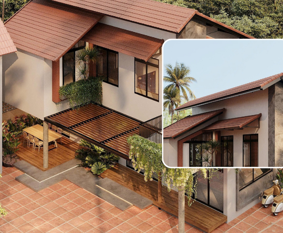 Sống lại trong không gian xưa với nếp nhà giữa cố đô