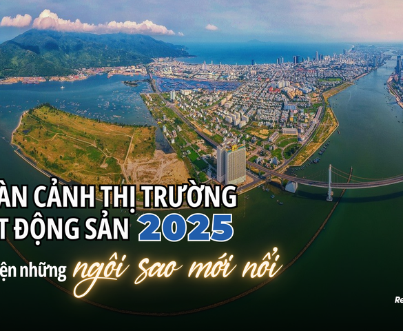 Nhìn lại những "tọa độ" bừng sáng và làn sóng Nam tiến của thị trường bất động sản 2025