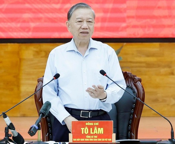 Tổng Bí thư: An Giang sẽ tạo bứt phá mới, vươn lên khẳng định vị thế là một cực phát triển năng động