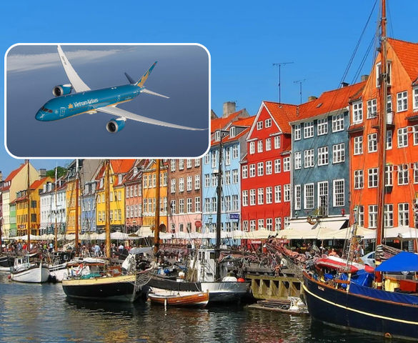 Việt Nam lần đầu tiên có đường bay thẳng đến 'cửa ngõ' hàng không lớn nhất Bắc Âu
