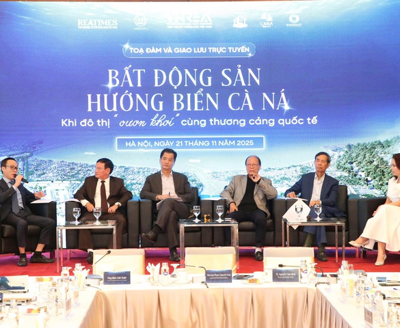 Tọa đàm và giao lưu trực tuyến: “Bất động sản hướng biển Cà Ná: Khi đô thị “vươn khơi” cùng thương cảng quốc tế”