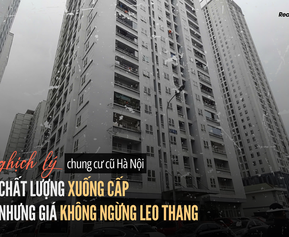 Hà Nội: Giá rao bán chung cư cũ chưa có sổ hồng vượt ngưỡng 120 triệu đồng/m2