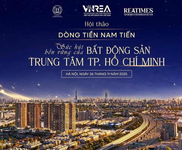 Dòng tiền Nam tiến: Sức hút bền vững của bất động sản trung tâm TP.HCM