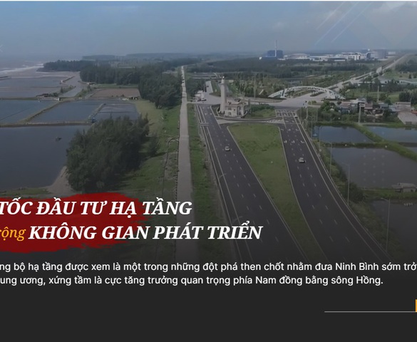 Ninh Bình: Tăng tốc đầu tư hạ tầng, mở rộng không gian phát triển