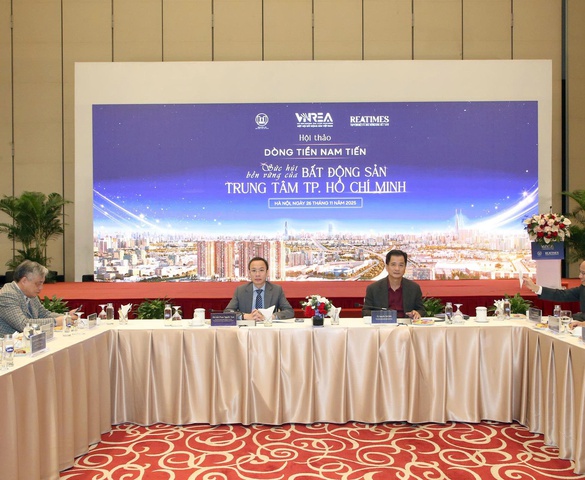 Hội thảo: "Dòng tiền Nam tiến: Sức hút bền vững của bất động sản trung tâm TP. Hồ Chí Minh"