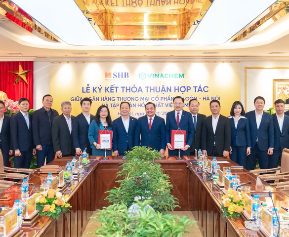 SHB và Tập đoàn Hóa chất Việt Nam ký kết thỏa thuận hợp tác
