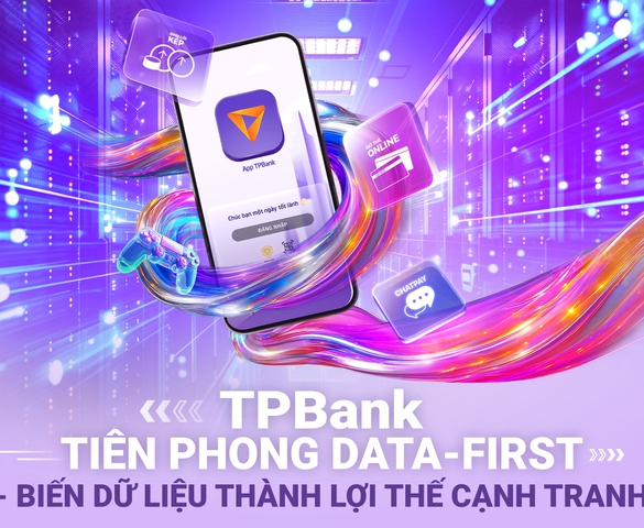 TPBank tiên phong Data-First - Biến dữ liệu thành lợi thế cạnh tranh