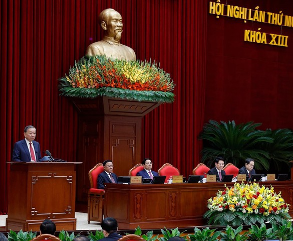 Phát biểu của Tổng Bí thư Tô Lâm tại Hội nghị lần thứ 14 Ban Chấp hành Trung ương Đảng khóa XIII