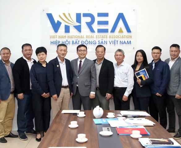 Hiệp hội Bất động sản Việt Nam gặp mặt Hiệp hội Kết cấu Kim loại Xây dựng Trung Quốc, thúc đẩy hợp tác cho ngành Xây dựng - Bất động sản