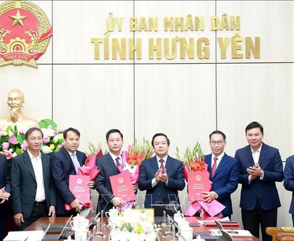 Hưng Yên điều động, bổ nhiệm cán bộ lãnh đạo sở, ngành