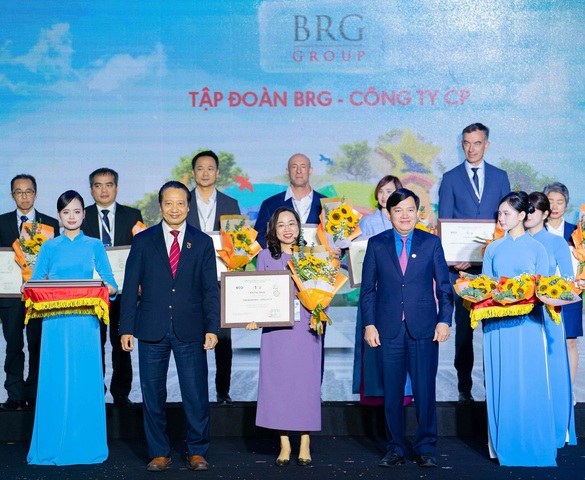 Tập đoàn BRG lần thứ 5 liên tiếp được vinh danh doanh nghiệp bền vững Việt Nam