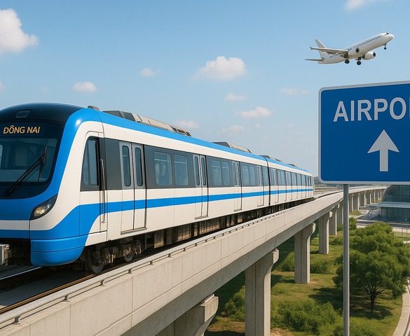 Tỉnh giàu có của Việt Nam chi hơn 60.000 tỷ kéo dài tuyến metro đến siêu sân bay lớn nhất cả nước