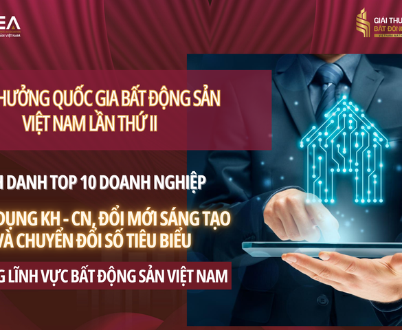 Doanh nghiệp tiên phong chuyển đổi số, ứng dụng KH - CN, đổi mới sáng tạo: Góp phần định hình tương lai bất động sản Việt Nam trong kỷ nguyên số