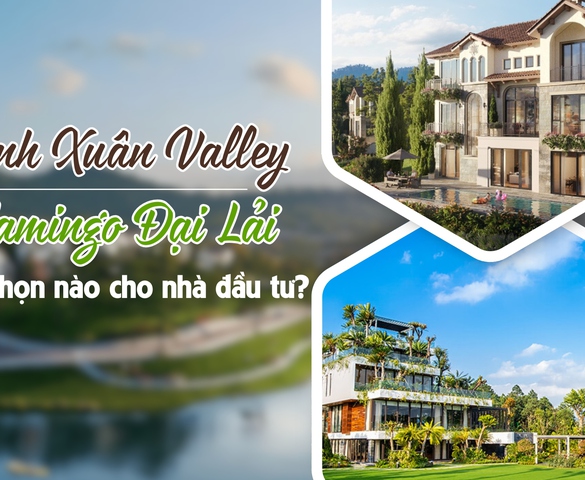 Thanh Xuân Valley và Flamingo Đại Lải: Đâu là điểm đến nghỉ dưỡng và đầu tư nổi bật?