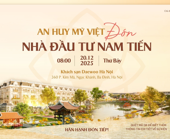 Bất động sản phía Tây TP.HCM đón "dòng tiền Nam tiến": An Huy Mỹ Việt - tọa độ đầu tư nắm bắt chu kỳ tăng trưởng tại Đức Lập
