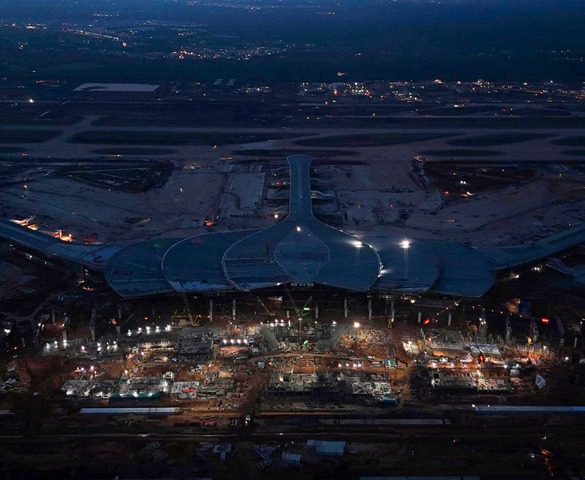 6 ngày nữa, siêu sân bay lớn nhất Việt Nam sẽ đón mốc trọng đại: Hơn 15.000 nhân lực làm việc xuyên đêm, nỗ lực về đích