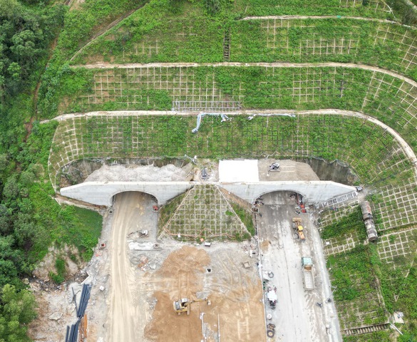 5 ngày nữa, chính thức thông xe hầm xuyên núi dài nhất cao tốc Bắc - Nam, dài thứ 3 Việt Nam