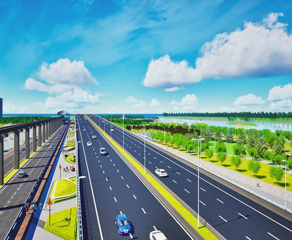 Dự án Trục đại lộ cảnh quan sông Hồng hướng tới không gian đô thị hiện đại